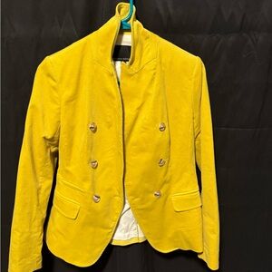 Banana Republic Vibrant Yellow Blazer